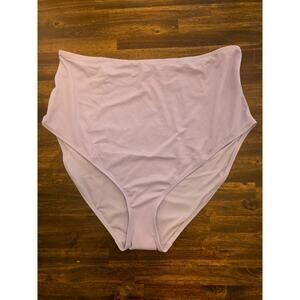 Amazon Essentials Bikini Bottom Lavender Size 2X Plus Size High Waist NWT